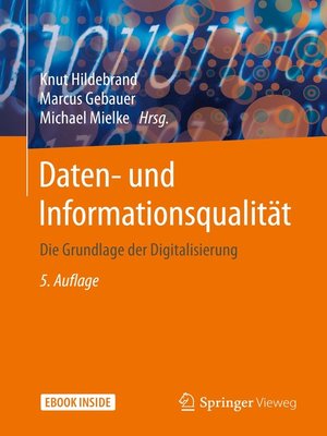 cover image of Daten- und Informationsqualität